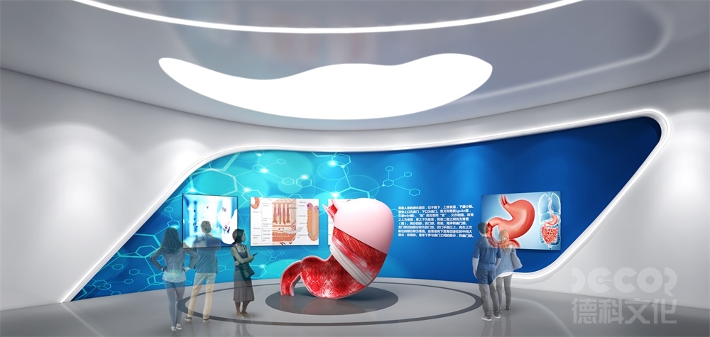 科普館設計中，如何展示科學發展的歷史和趨勢