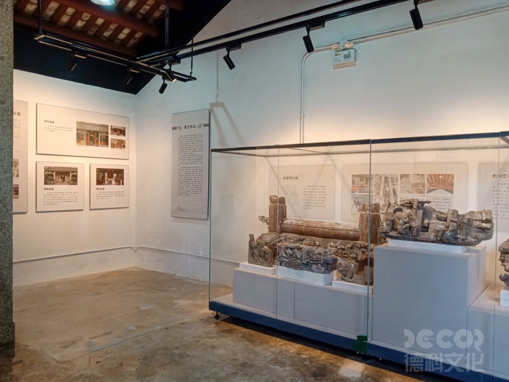 復古文化展館裝修的展覽區域分配策略