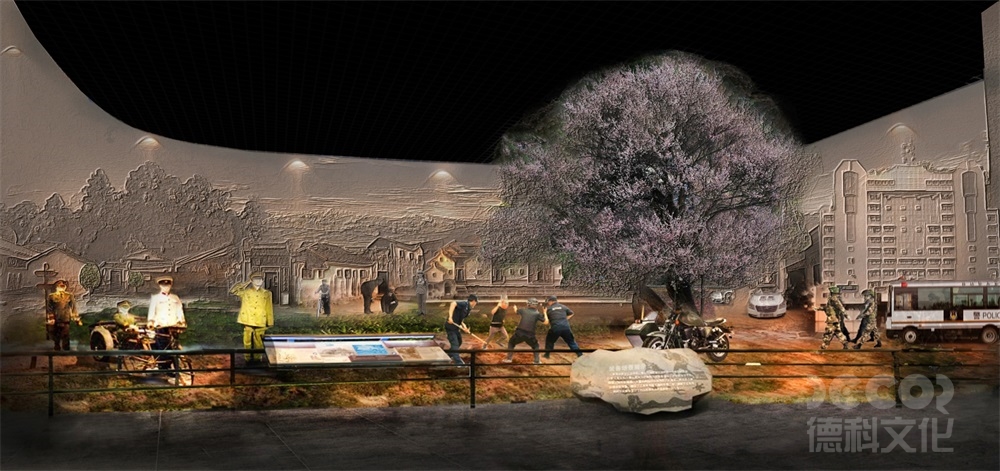  軍警主題展館設計選址是否考慮靠近軍事基地、警?；驉蹏髁x教育基地？